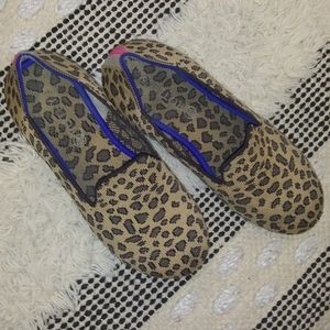 Rothy's leapord print shoes